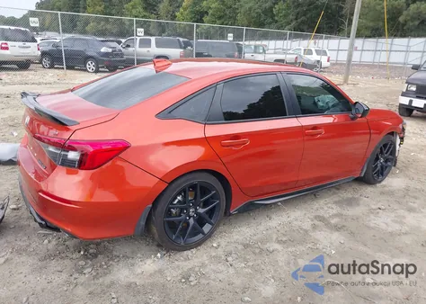 2023 Honda Civic Si Sedan из США, поврежденный, VIN 2HGFE1E55PH472322